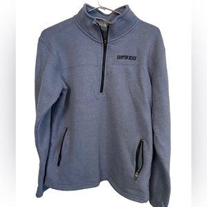 High End Hampton Beach NH Steel Blue Pullover Sweatshirt Men’s M MINTY SOFT